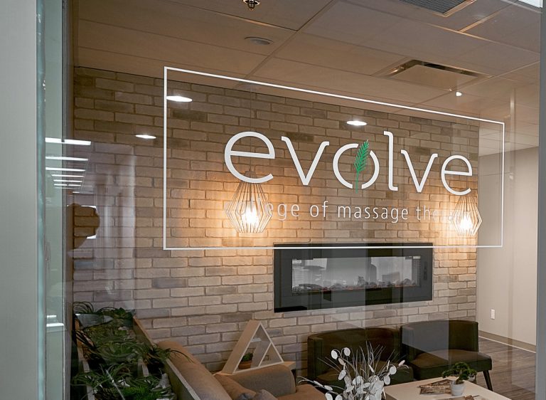 Entrance And Logo Evolve College Of Massage Therapy 3696