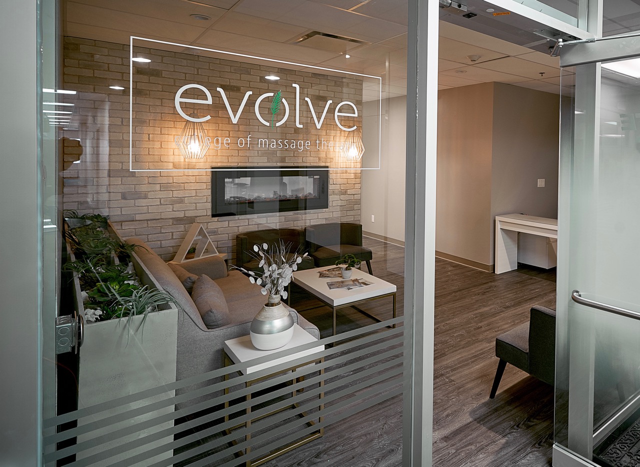 Entrance Evolve College of Massage Therapy
